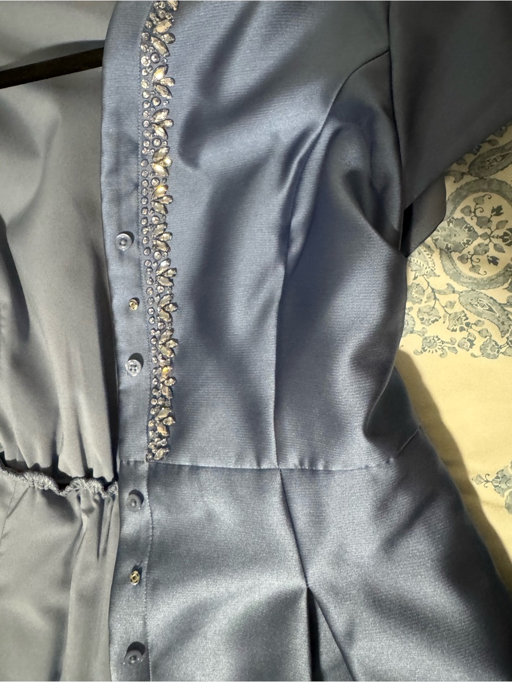 Sachin & Babi “Embellished Marta Gown” Maxi in Twilight Blue, Size 12 - Picture 11 of 14